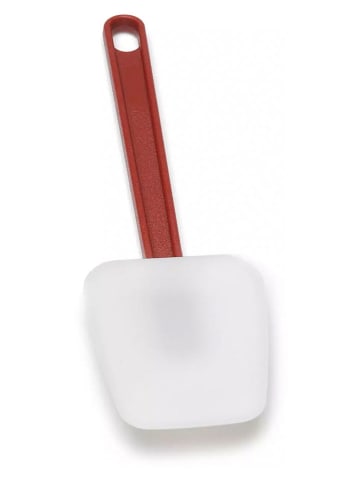Silkomart Silikon-Teigschaber in Weiß/ Rot - (L)25 cm