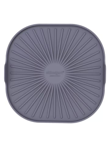Silkomart Siliconenmat voor heteluchtfriteuses grijs - (L)21,5 x (B)21,5 cm