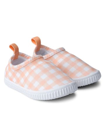 Swim Essentials Zwemschoenen "Sunset Grid" oranje/wit