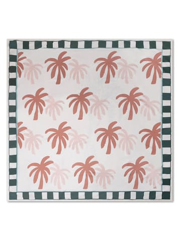 Swim Essentials Strandtuch "Palm Tree" in Creme - (L)180 x (B)180 cm