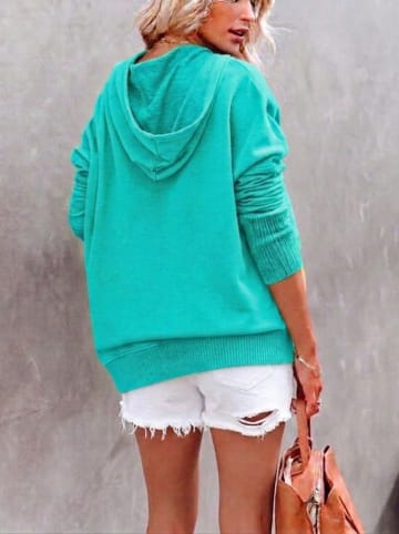 LA Angels Hoodie turquoise