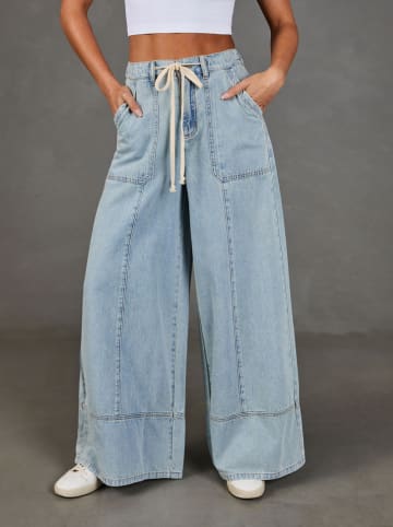 LA Angels Jeans in Hellblau