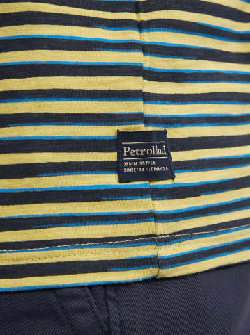 Petrol Industries Shirt "Anchorview" in Gelb/ Schwarz