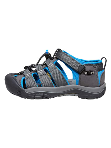 Keen Wandelsandalen "Newport H2 Y" antraciet/blauw