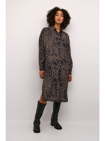Kaffe Kleid in Braun