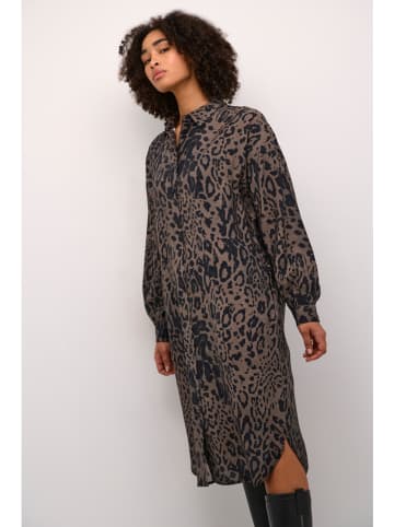 Kaffe Kleid in Braun