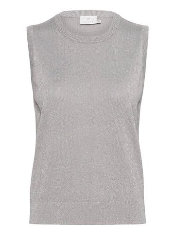 Kaffe Pullunder in Hellgrau