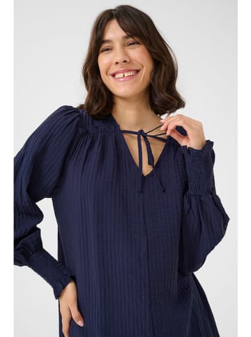 Kaffe Jurk "Lianna" donkerblauw