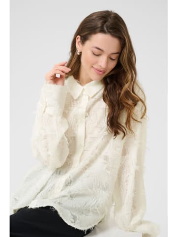 Kaffe Hemd in Creme