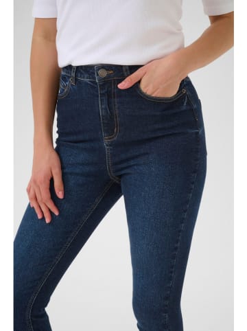 Kaffe Dżinsy - Slim fit - w kolorze granatowym