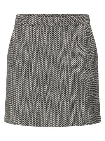 Kaffe Rok zwart/wit