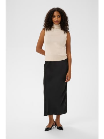 Kaffe Rollkragenpullunder in Creme