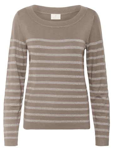 Kaffe Pullover in Taupe