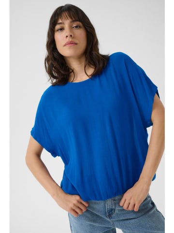 Kaffe Bluse in Blau