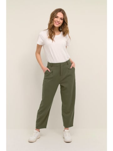 Kaffe Spodnie w kolorze khaki