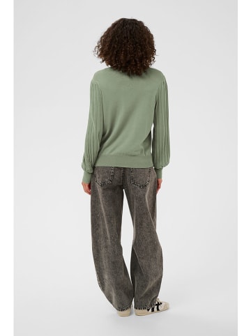 Kaffe Pullover in Grün