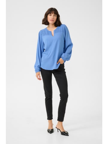 Kaffe Bluse in Hellblau