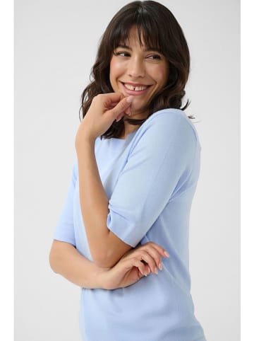 Kaffe Pullover in Hellblau