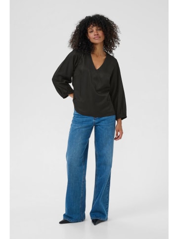 Kaffe Bluse in Schwarz