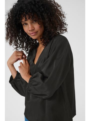 Kaffe Bluse in Schwarz
