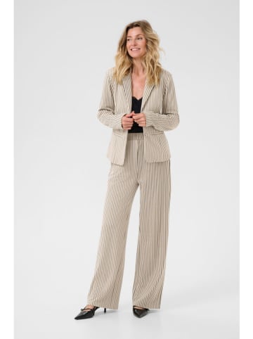 Cream Blazer in Sand/ Schwarz