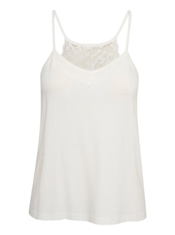 Cream Top "Trulla" wit