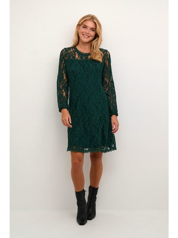 Cream Jurk groen
