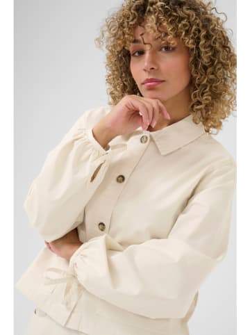 Kaffe Übergangsjacke in Creme