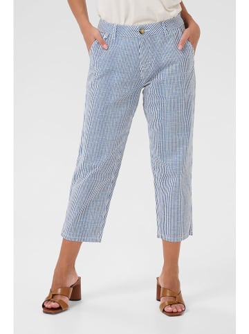 Cream Capribroek blauw/wit
