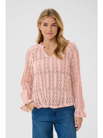 Cream Blouse lichtroze
