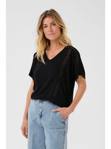 Cream Blouse zwart
