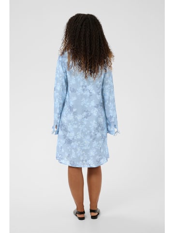 Cream Jurk lichtblauw