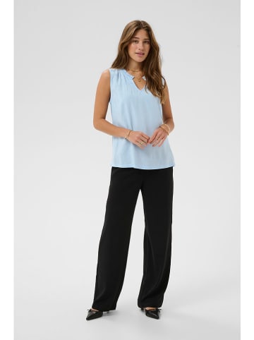 Cream Blusentop in Hellblau
