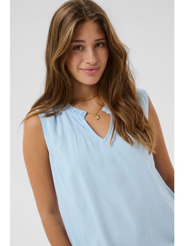 Cream Blusentop in Hellblau