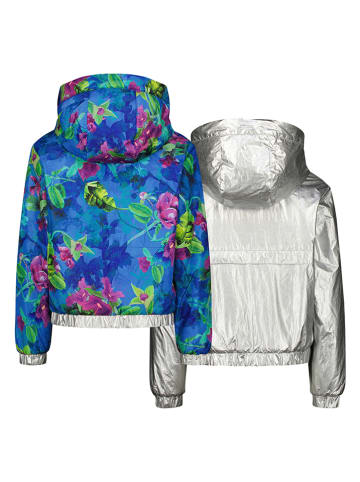 Vingino 2in1 Wendejacke in Silber/ Blau