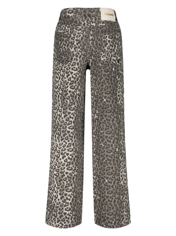 Vingino Jeans - Wide leg - in Grau/ Braun