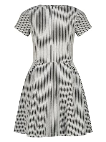 Vingino Kleid in Schwarz/ Weiß