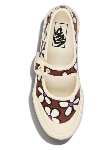 Vans Ballerina's met bandje bruin