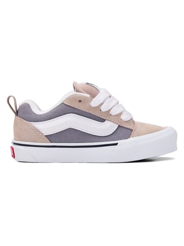 Vans Skórzane sneakersy "Knu Skool" w kolorze jasnoróżowo-fioletowym