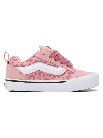 Vans Leder-Sneakers "Knu Skool" in Rosa