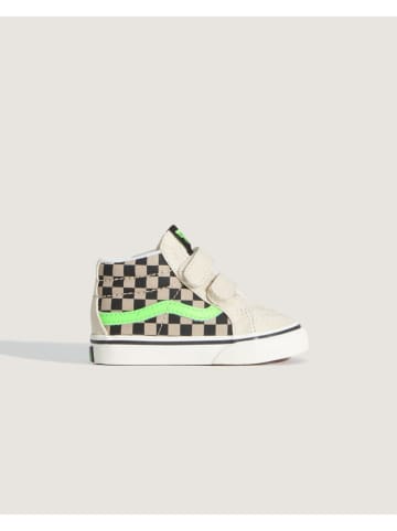 Vans Sneakersy "SK8" w kolorze beżowo-czarno-zielonym