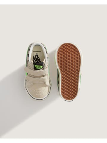 Vans Sneakers "SK8" in Beige/ Schwarz/ Grün