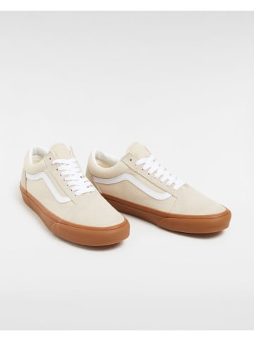 Vans Leren sneakers "Old Skool" beige