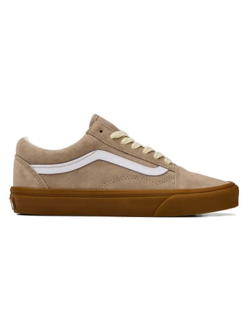 Vans Leren sneakers "Old Skool" beige