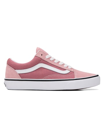 Vans Leder-Sneakers "Old Skool" in Rosa