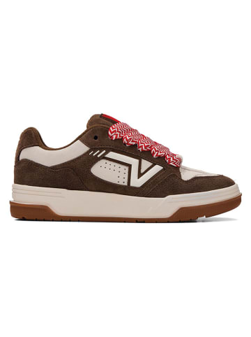 Vans Skórzane sneakersy "Upland" w kolorze brązowym