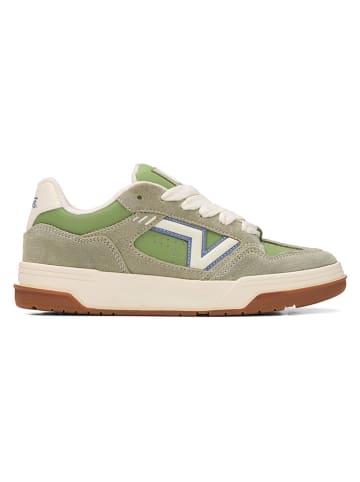 Vans Leder-Sneakers "Upland" in Grün