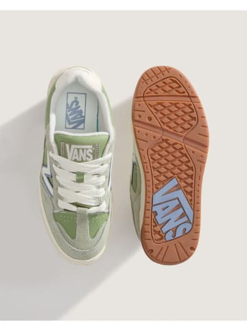Vans Skórzane sneakersy "Upland" w kolorze zielonym