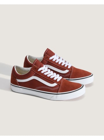 Vans Leder-Sneakers "Old Skoo" in Rostbraun