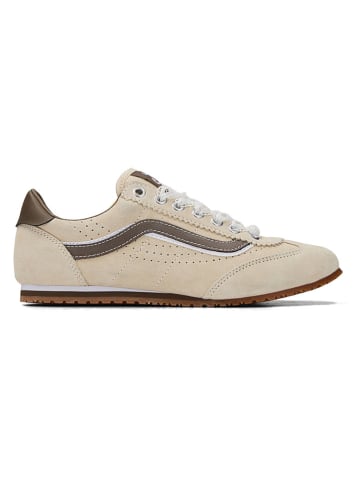 Vans Leder-Sneakers "Super Lowpro" in Beige